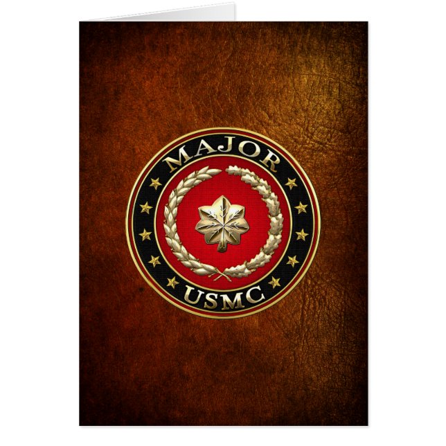 U.S. Marines: Major (USMC Maj) [3D] (Front)
