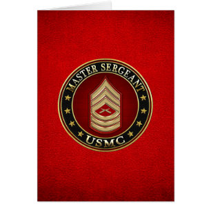 U.S. Marines: Master Sergeant (USMC MSgt) [3D]