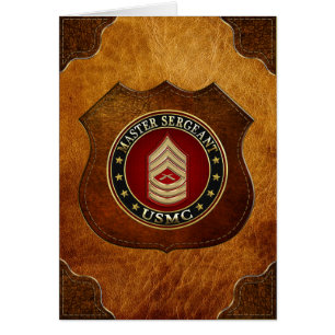 U.S. Marines: Master Sergeant (USMC MSgt) [3D]