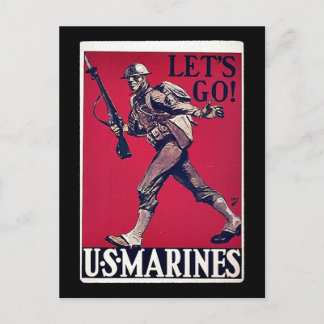 U.S.Marines Postcard