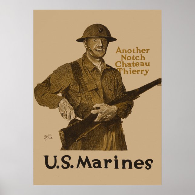 U.S. Marines Poster (Front)