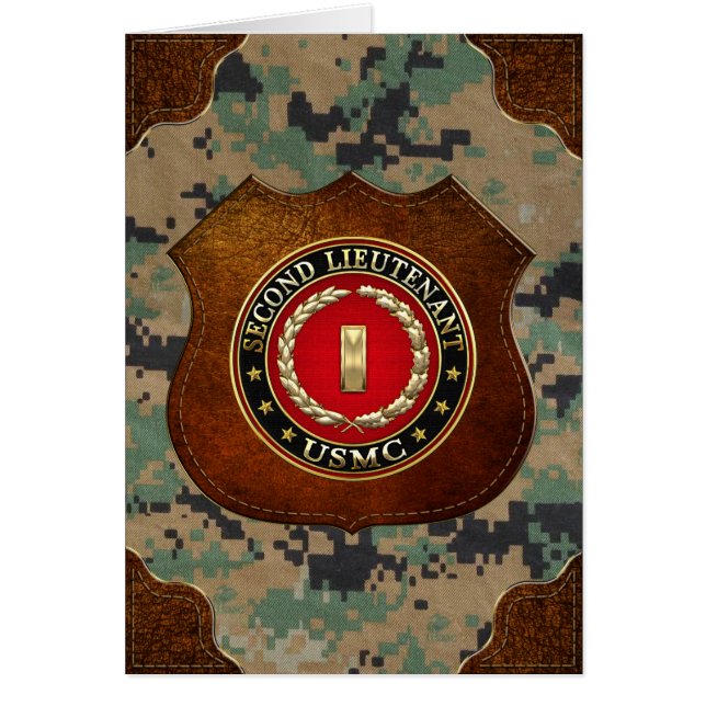 U.S. Marines: Second Lieutenant (USMC 2ndLt) [3D] (Front)