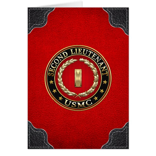 U.S. Marines: Second Lieutenant (USMC 2ndLt) [3D] (Front)