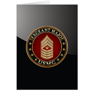 U.S. Marines: Sergeant Major (USMC SgtMaj) [3D]