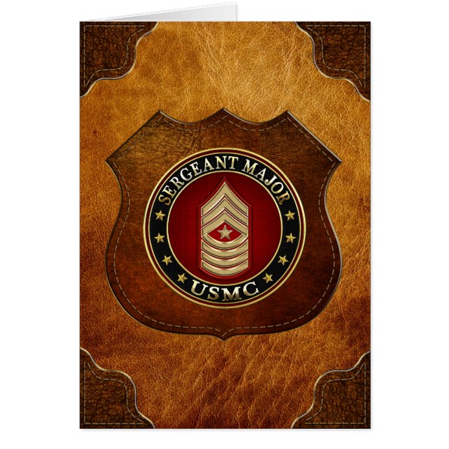 U.S. Marines: Sergeant Major (USMC SgtMaj) [3D] (Front)