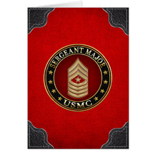 U.S. Marines: Sergeant Major (USMC SgtMaj) [3D]