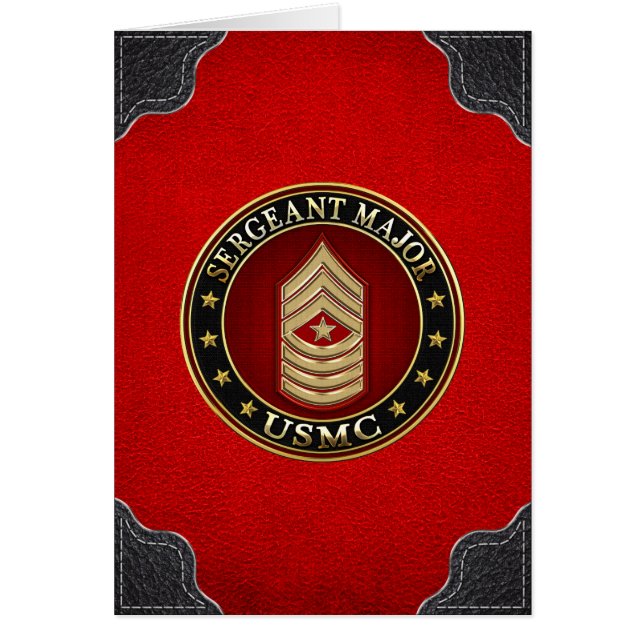 U.S. Marines: Sergeant Major (USMC SgtMaj) [3D] (Front)