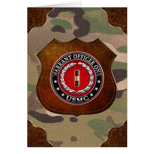 U.S. Marines: Warrant Officer One (USMC WO-1) [3D] (Front)