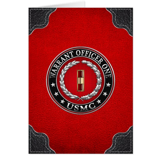 U.S. Marines: Warrant Officer One (USMC WO-1) [3D] (Front)