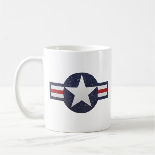 U.S. Military Aviation National Roundel Insignia Coffee Mug