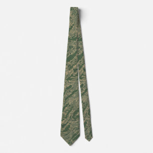 U.S. Military Green Camouflage Men's Tie