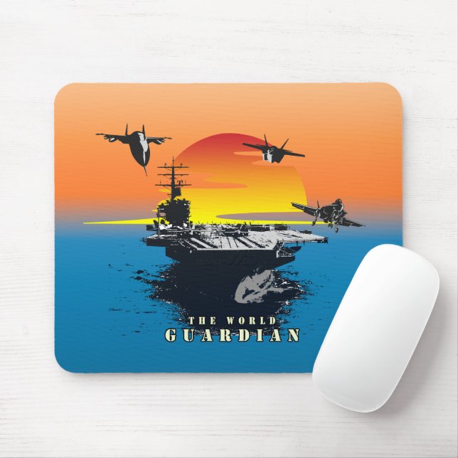 U. S. Military |  Mouse Mat (With Mouse)