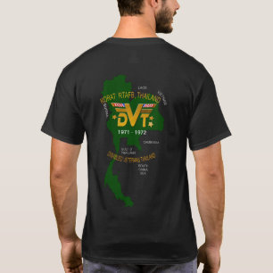 U. S. Military Thailand Disabled Veterans RTAFB T-Shirt