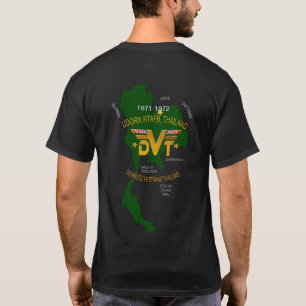 U. S. Military Thailand Disabled Veterans RTAFB T-Shirt
