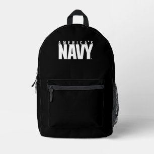 U.S. Navy America's Navy Printed Backpack