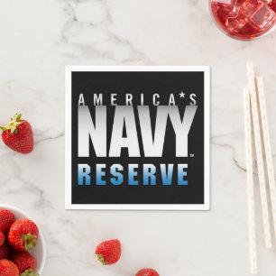 U.S. Navy America's Navy Reserve Napkin