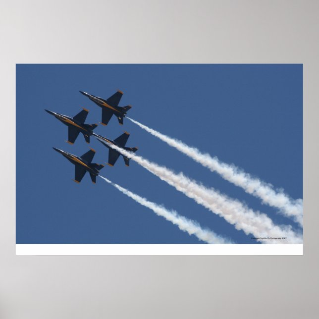 U.S. Navy Blue Angels Poster (Front)