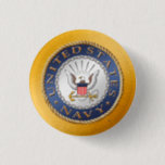 U.S. Navy Button<br><div class="desc">Show your pride in the U.S. Navy with these products. U.S. Veteran designed.

Customisable! Different sizes,  colours and options.</div>