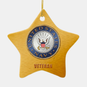 U.S. Navy Ceramic Ornament