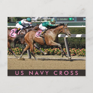 U S Navy Cross Postcard