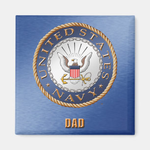 U.S. Navy Dad Magnet