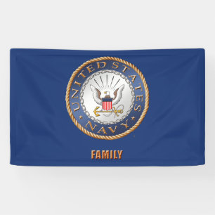 U.S. Navy Family Banner