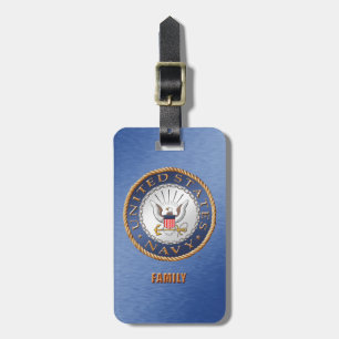 U.S. Navy Family Luggage Tags