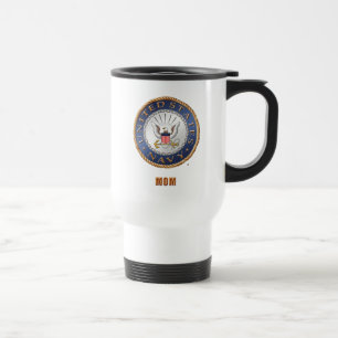 U.S. Navy Mum Travel/Commuter Mug