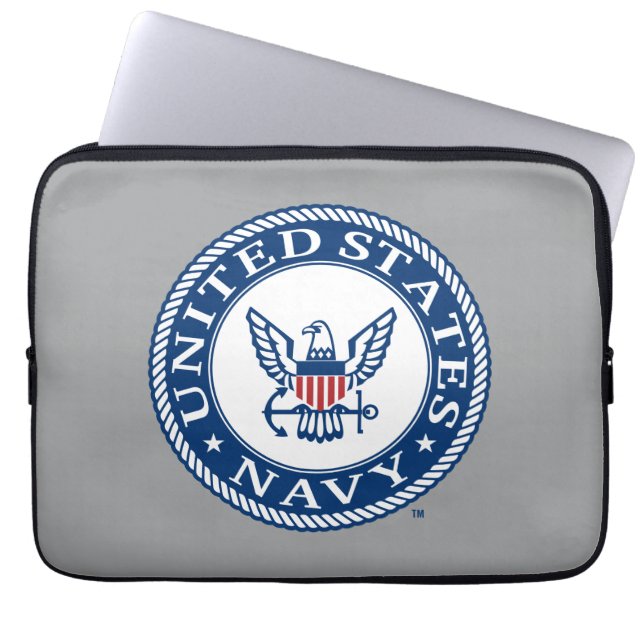 U.S. Navy | Navy Alt Emblem Laptop Sleeve (Front)
