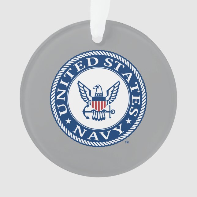 U.S. Navy | Navy Alt Emblem Ornament (Front)