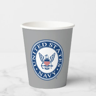U.S. Navy Navy Alt Emblem Paper Cups