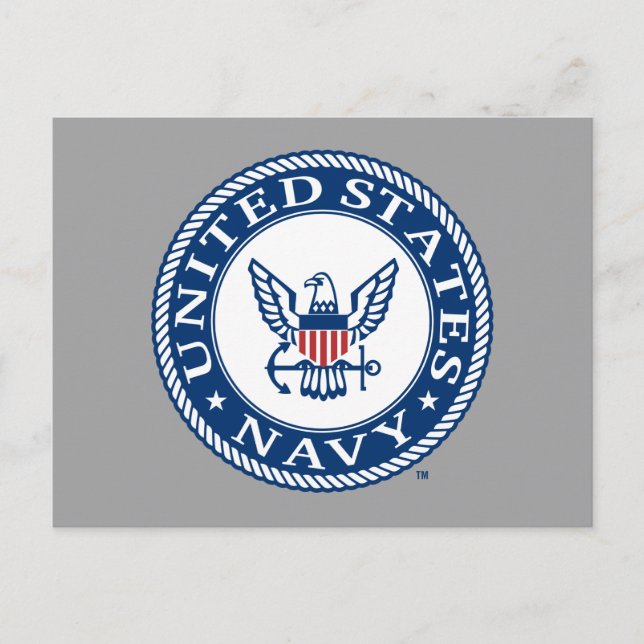 U.S. Navy | Navy Alt Emblem Postcard (Front)