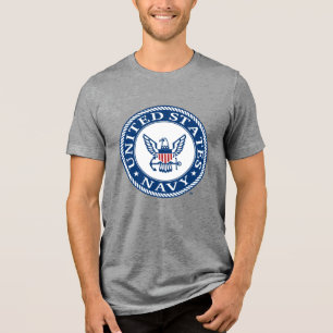 U.S. Navy Navy Alt Emblem Tri-Blend Shirt