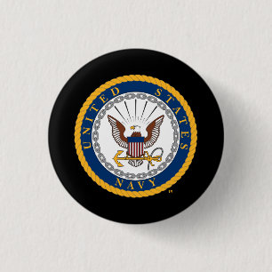 U.S. Navy   Navy Emblem 3 Cm Round Badge