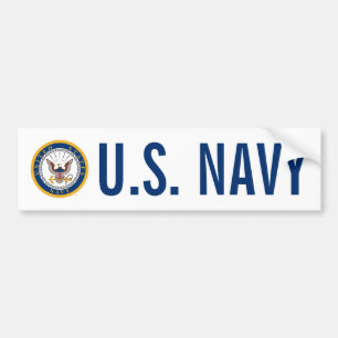 U.S. Navy   Navy Emblem Bumper Sticker