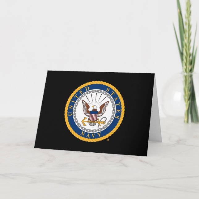 U.S. Navy | Navy Emblem Card (Front)