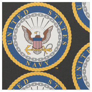 U.S. Navy Navy Emblem Fabric