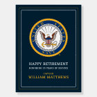 U.S. Navy | Navy Emblem | Happy Retirement