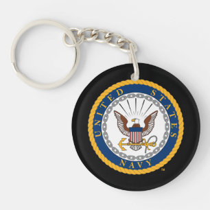 U.S. Navy Navy Emblem Key Ring