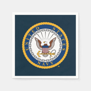 U.S. Navy Navy Emblem Napkin