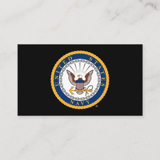 U.S. Navy | Navy Emblem Place Card (Front)