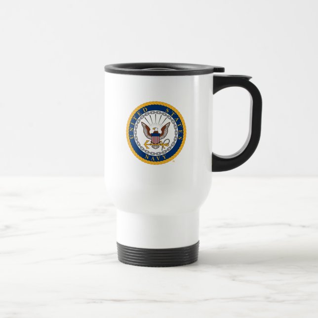 U.S. Navy | Navy Emblem Travel Mug (Right)