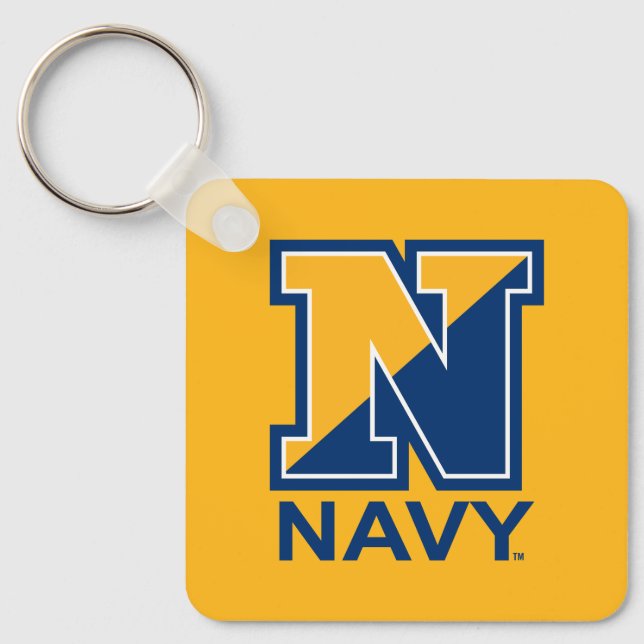 U.S. Navy | Navy Initial N Key Ring (Front)