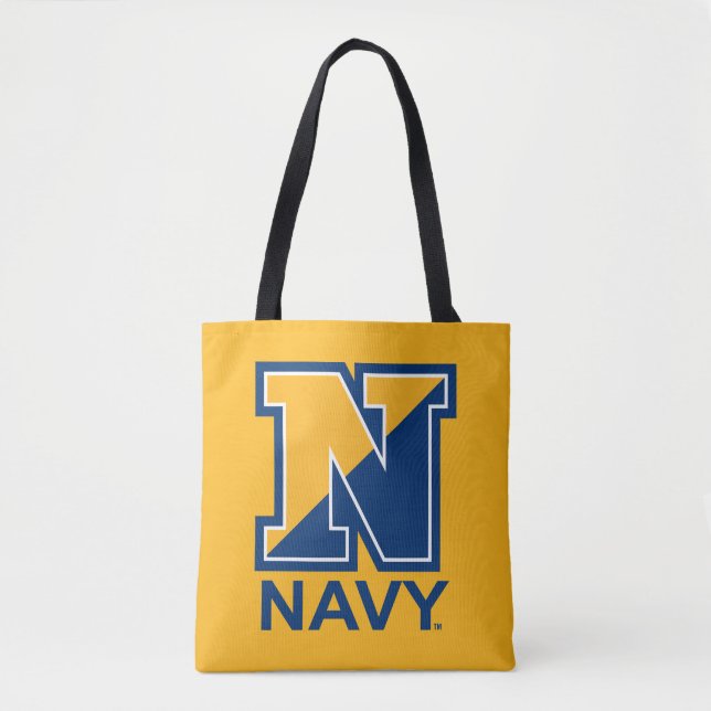 U.S. Navy | Navy Initial N Tote Bag (Front)