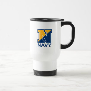 U.S. Navy   Navy Initial N Travel Mug