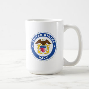 U.S. Navy Officer Crest Coffee Mug