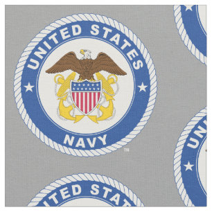 U.S. Navy Officer Crest Fabric