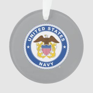 U.S. Navy   Officer Crest Ornament