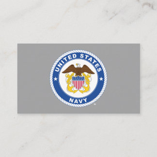 U.S. Navy | Officer Crest Place Card