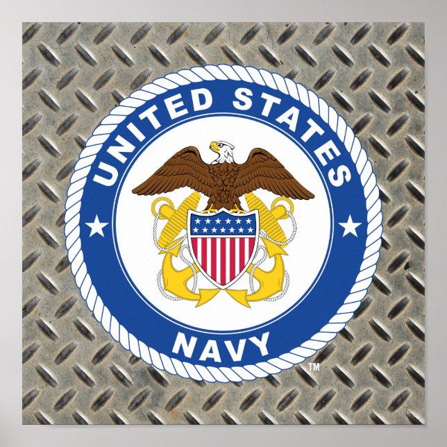 U.S. Navy | Officer Crest Poster (Front)